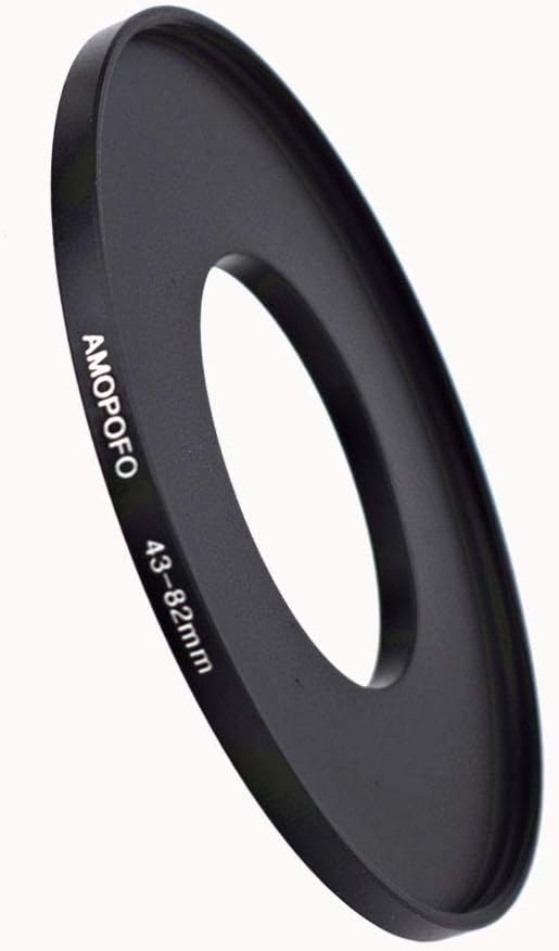 43mm to 82mm Step Up Ring Filter Adapter for canon Nik NEX M4/3 UV,ND ...