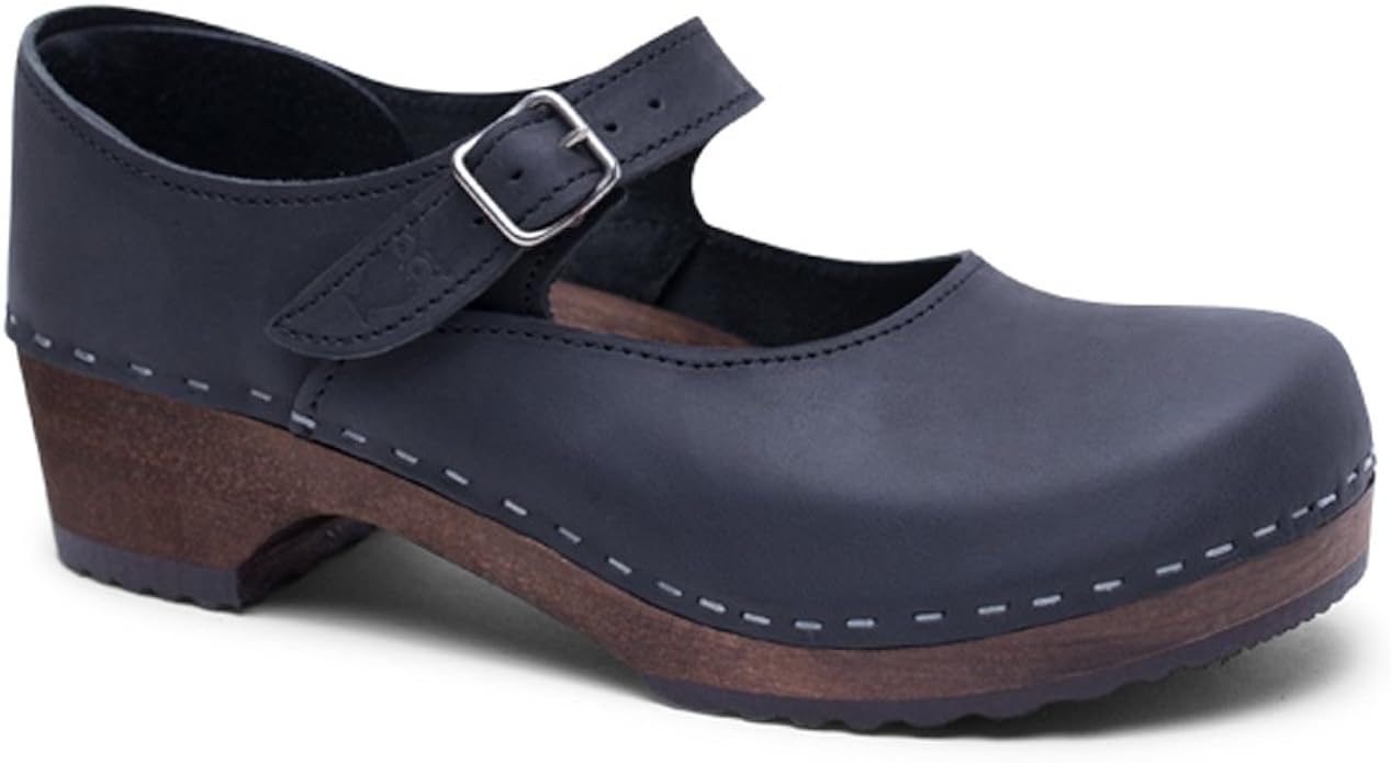 Mary jane clogs closed back Clearance