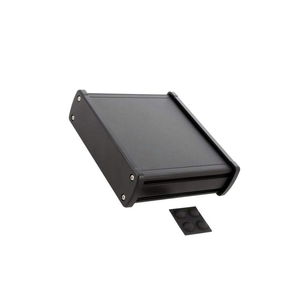 Boîtier universel ALUG706BK120 aluminium noir pour électronique