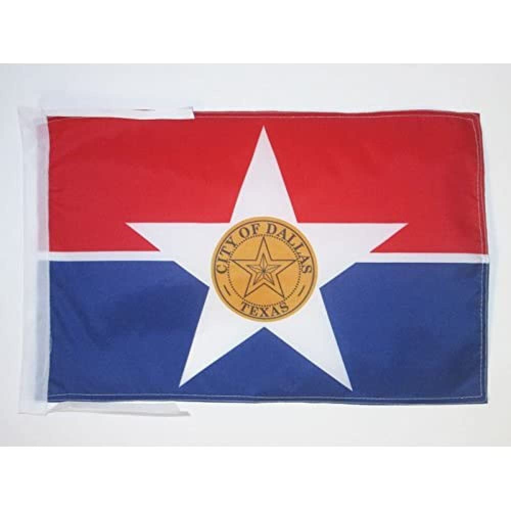 AZ FLAG - San Antonio Flag - 18'' x 12'' - 100% Polyester San Antonio city - Texas Small Banner with Two Cords - Fade Resistant - Vivid Colors - 18x12 in - 45x30 Cm โ image 1