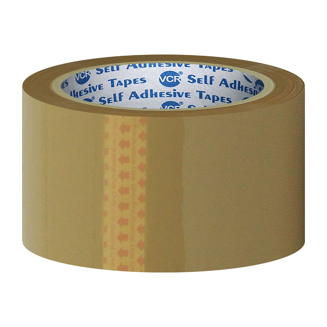 VCR Self Adhesive Brown Cello Tape - 100 Meters in Length - 48mm / 2" Width - 1 Roll Per Pack - BOPP Industrial Packaging Tape for E-Commerce Box Packing, Office and Home use (B07RVFWCVT) Amazon Price History, Amazon Price Tracker