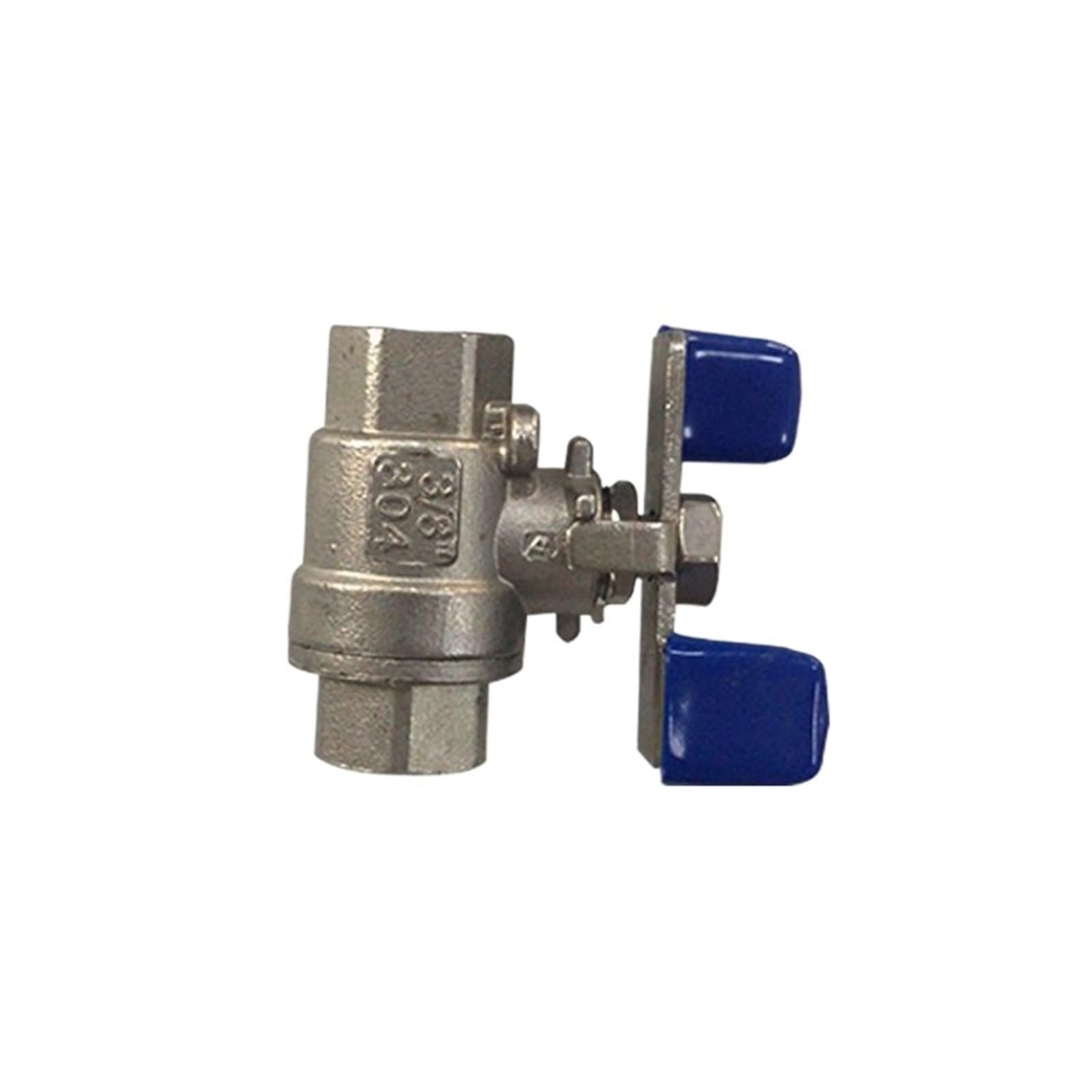 Válvula de bola de acero inoxidable de 2 pulgadas para un cierre hermético de líquidos y gases