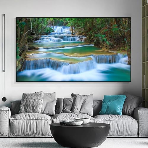 Photo murale cascade pour illuminer les salons sombres 30x60cm - 6