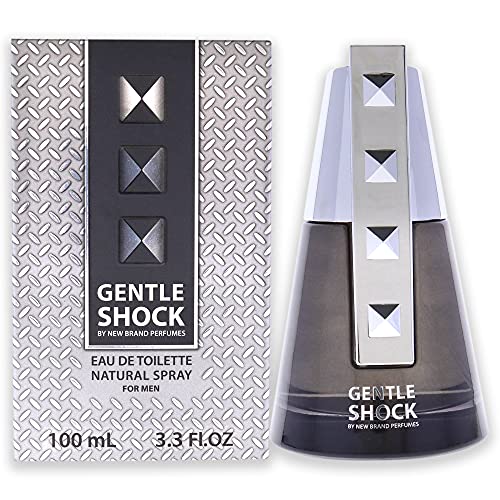 New Brand Gentle Shock EDT Spray Men 3.3 oz