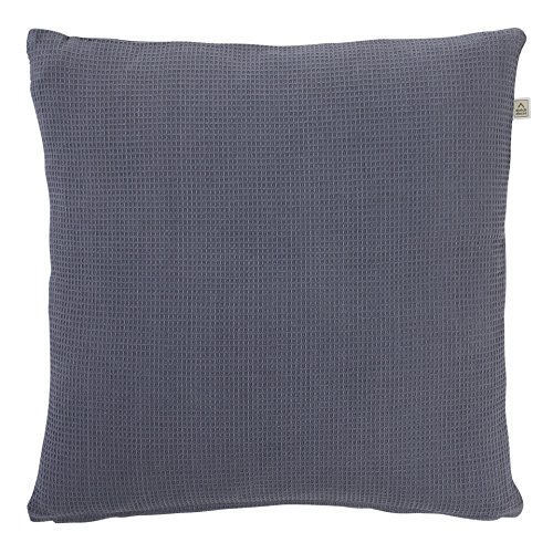 Dutch Decor 45u00a0x 45u00a0cm Trapicou00a0u0096u00a0Funda para cojín, Color Azul