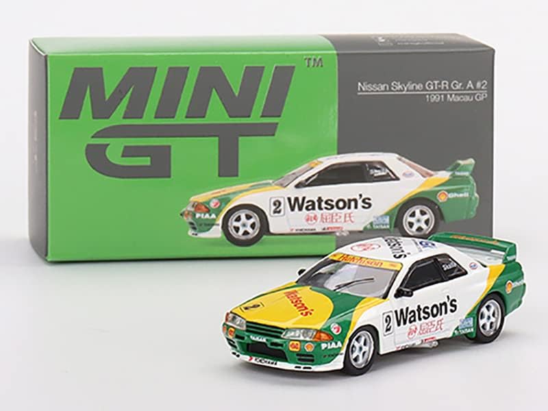 Miniatura 1 de Skyline GT-R (R32) Gr. A RHD (conducción a mano derecha) #2 Mark Skaife Guia Touring Macao GP (1991) Edición limitada a 1800 piezas en todo el mundo