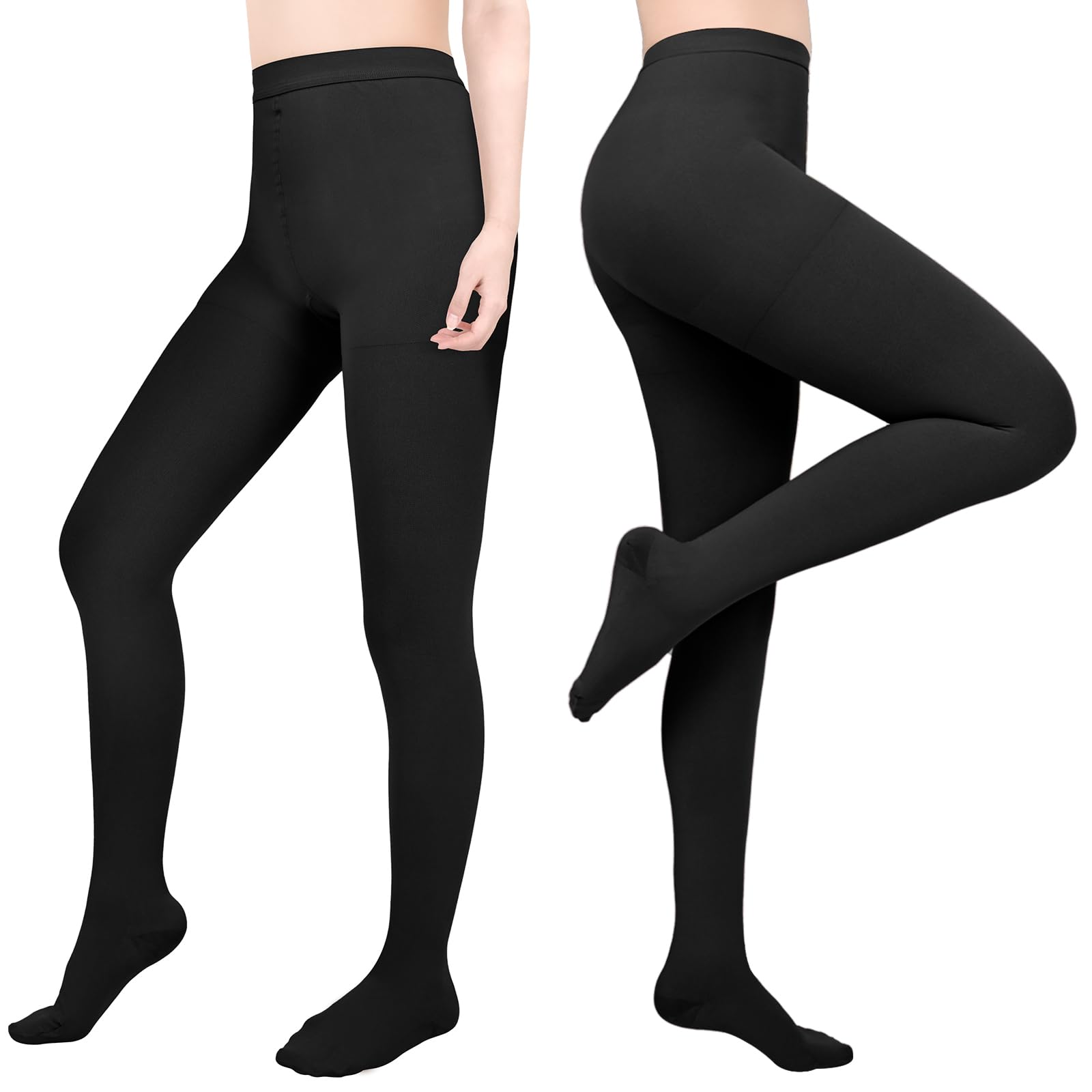20-30mmhg Medizinische Kompressionsstrümpfe Damen Herren leggings | Klasse 2 Geschlossenem Zehe Kompressionsstrümpfhose Kompressionsleggins Damen Lipödem Stützstrümpfe Für Krampfadern, Ödeme