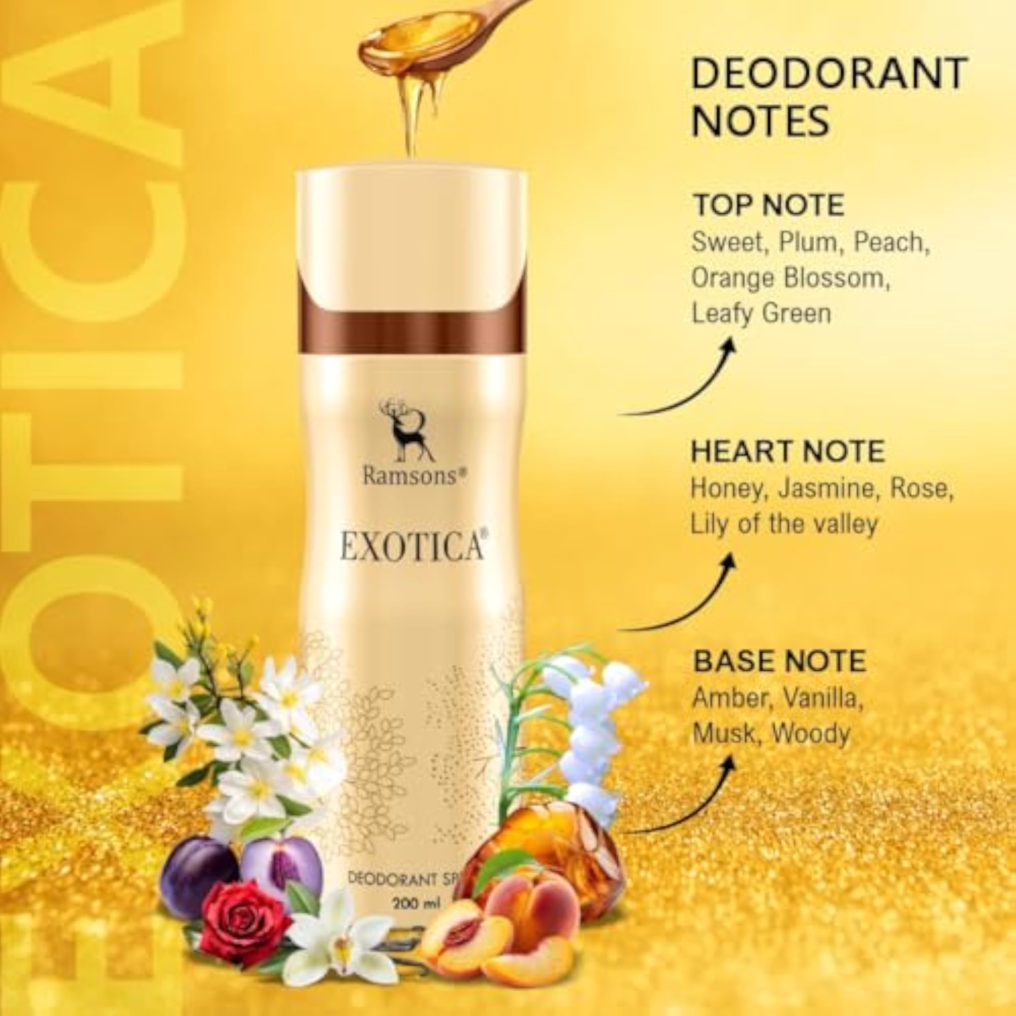 Exotica & Once More Deodorant Spray Pack of 2