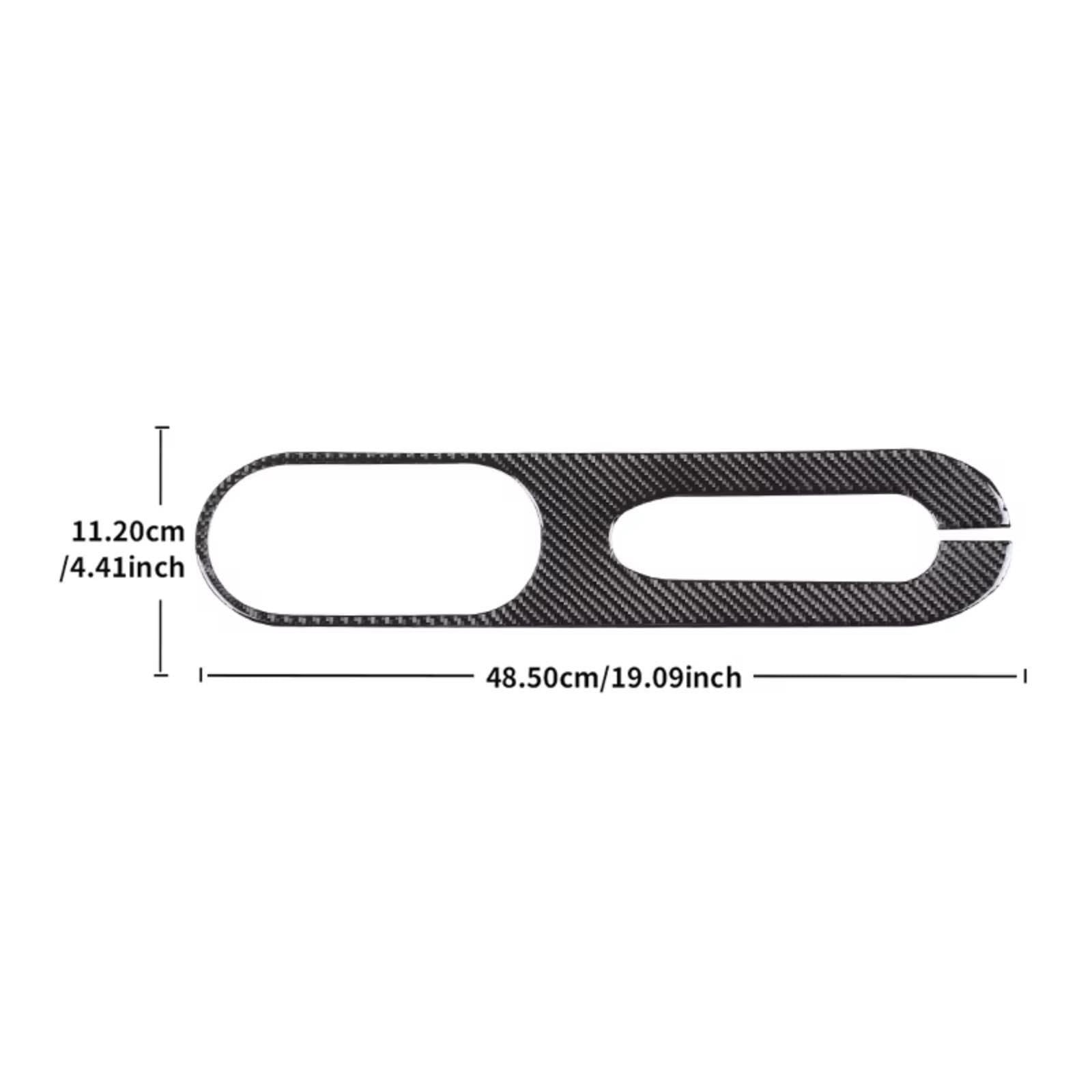 Adesivi Per Pulsanti Auto Per Abarth 595 Per Fiat 500 2011-2022 2023 | Adesivo Per Rivestimento Pannello Freno A Mano Console Centrale Auto Accessori Interni Auto(Red)
