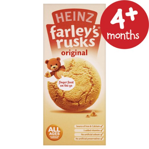 Heinz Farley Rusks, Biscuits For Baby's & Toddlers, 5.3-Ounce Boxes (Pack of 6) image 4