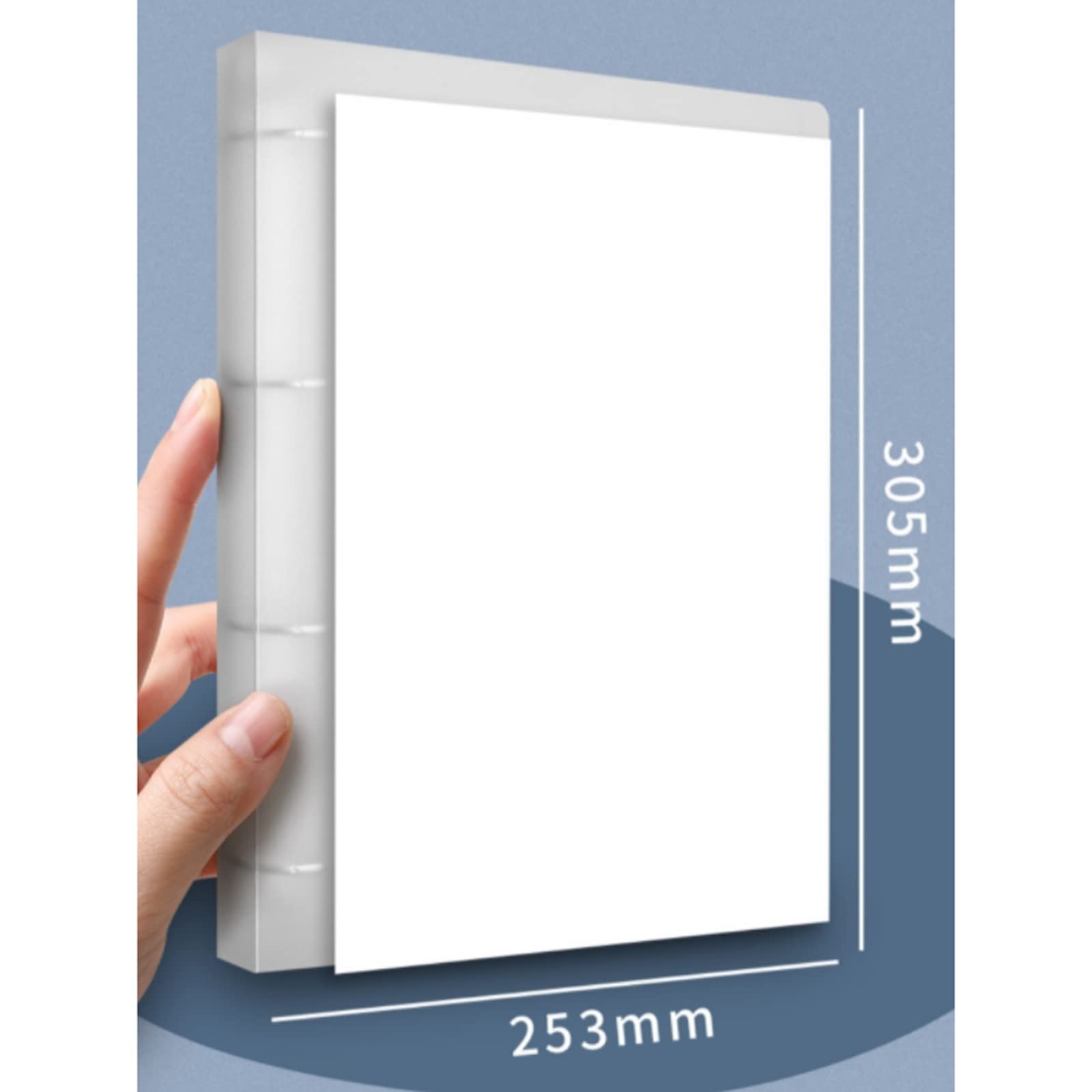 Carpeta para Documentos Carpeta de mano A4 de 2 uds., gran capacidad, organizador de 13 capas, bolsa de archivo Vertical con cierre a presión, carpeta de plástico multicapa Carpeta (Color : A)
