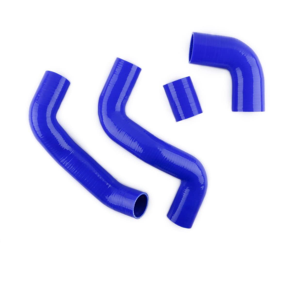 Kit de manguera de tubo turbo intercooler de silicona para Land Rover Freelander TD4 (azul)