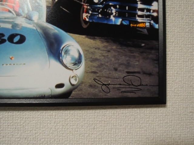 James  dean   額縁  フォットフレーム Amazon.co.jp: A4 額付き ポスター Triumph ジェームズディーン