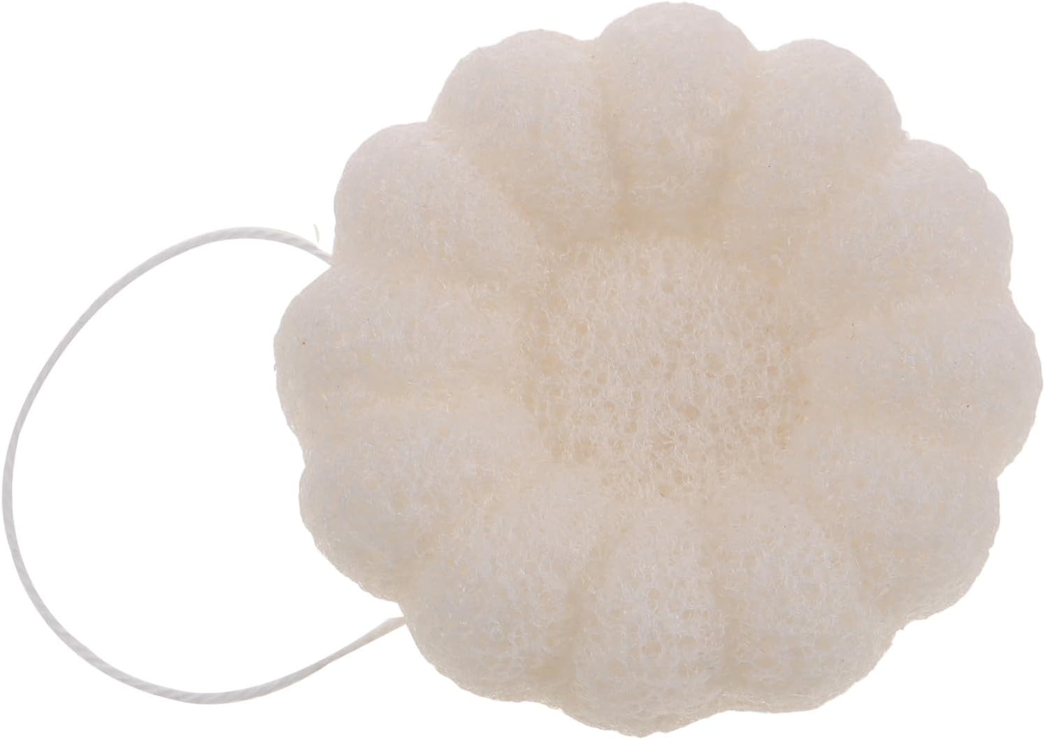 Healeved Portable Baby Bath Sponge Exfoliating Scrubber Cartoon Bath Sponges Newborn Bathing Tool Compact Size