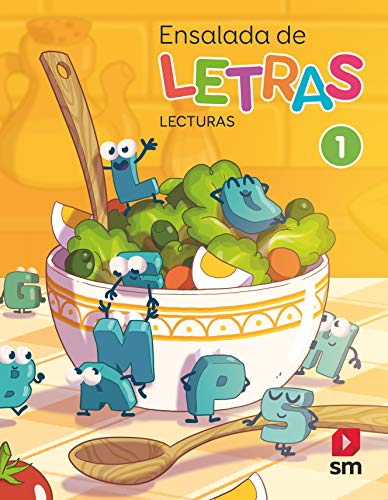 Lecturas: Ensalada de letras. 1 Primaria. Más Savia (MAS SAVIA)