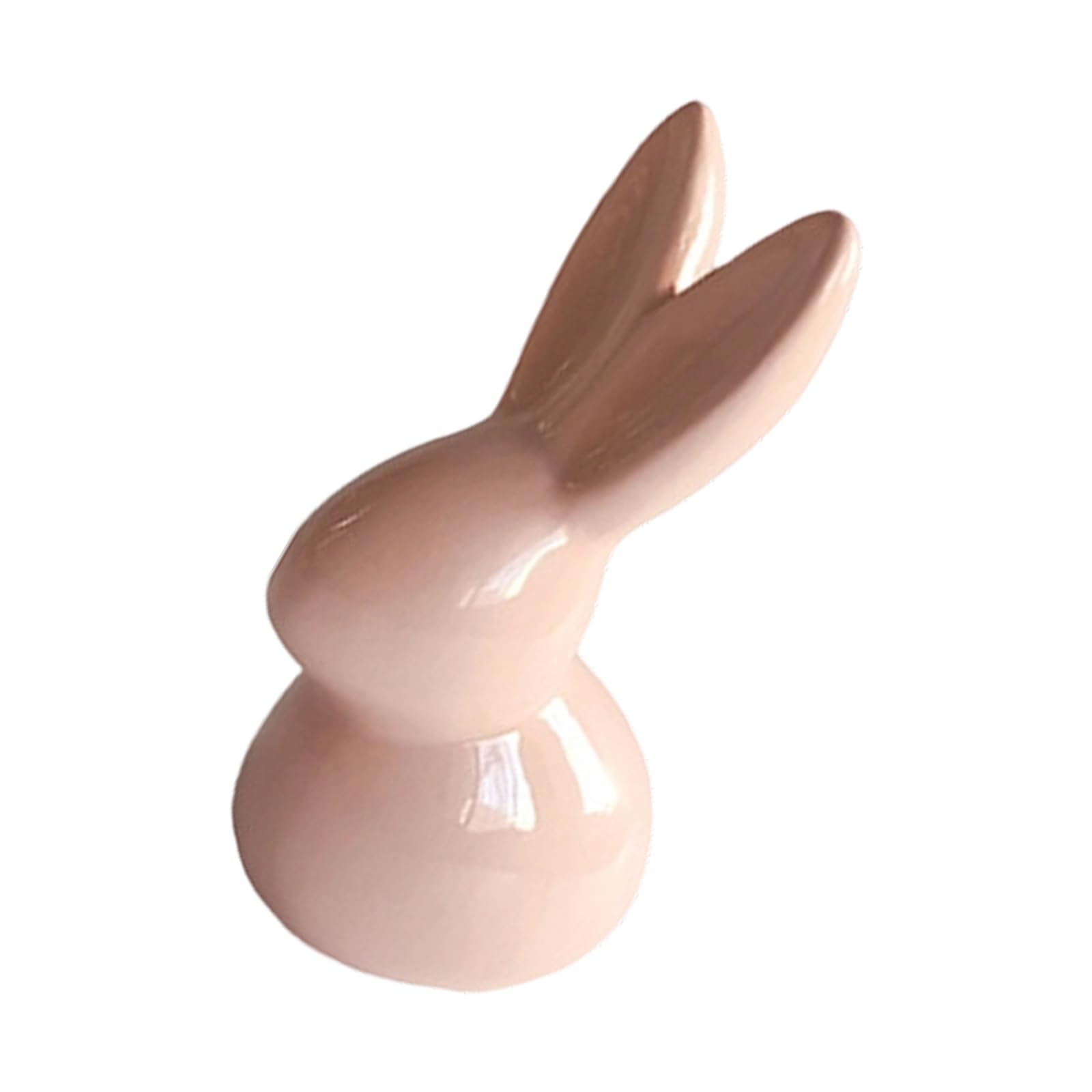 Piceioep Ceramic Rabbits Sculpture Home Decoration Item Contemporary Accessories Ideal for Gift and Space Styling Ceramic Rabbits Figurine
