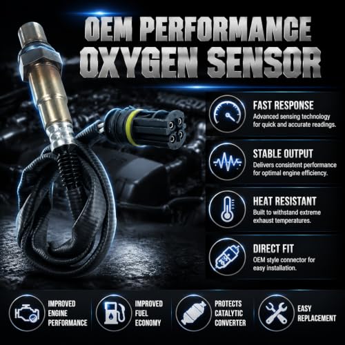 Sensor de oxígeno delantero superior para Mercedes-Benz miniatura 4