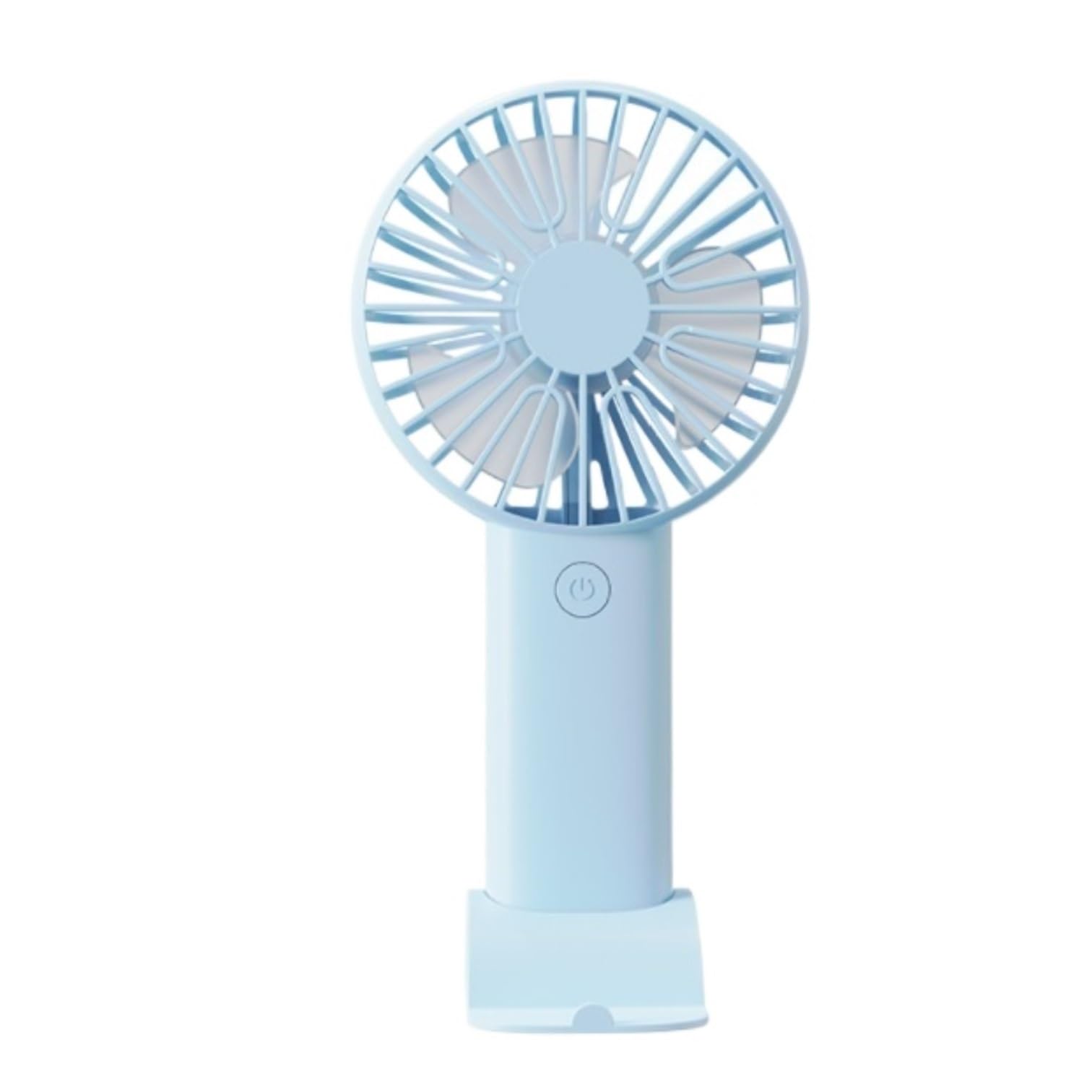 Ventilateur portable à faible bruit avec 3 vitesses réglables et recharge USB