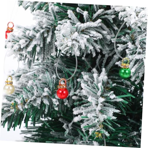 Mini Boules de Noël Perle Légères : Fini les Branches Tombantes sur Votre Sapin unique