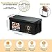 QTQ 24V 100Ah LiFePO4 Lithium Battery, Built in 100A BMS, 5000 Deep Cycles, 10-Year Lifetime, Perfect for RV, Marine, Trolling Motor, Solar Off-Grid System (24V100Ah)