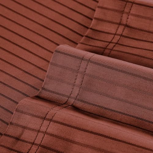 Image of myTrident Bedsheet for Double Bed King Size | 108 inch x 108 inch | Ember