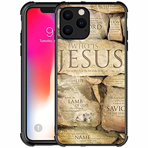Goodsprout Compatible with iPhone 13 Pro Max Case,Christian Faith Jesus Amazing Pattern Design Shockproof Anti-Scratch Hard PC Back Case for iPhone 13 Pro Max