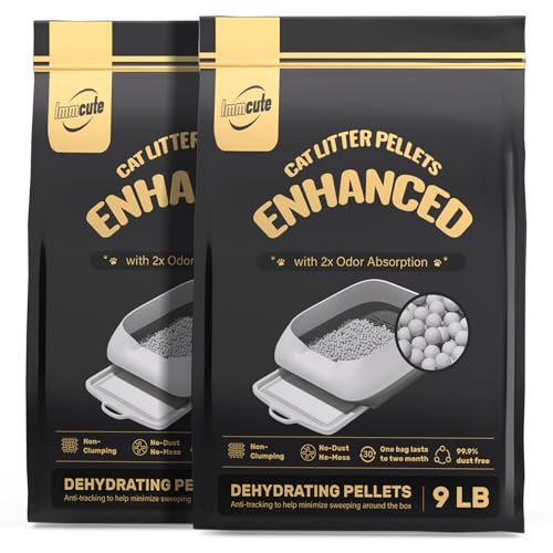 Enhanced Cat Litter Pellets 18 lbs, Long-Lasting Odor