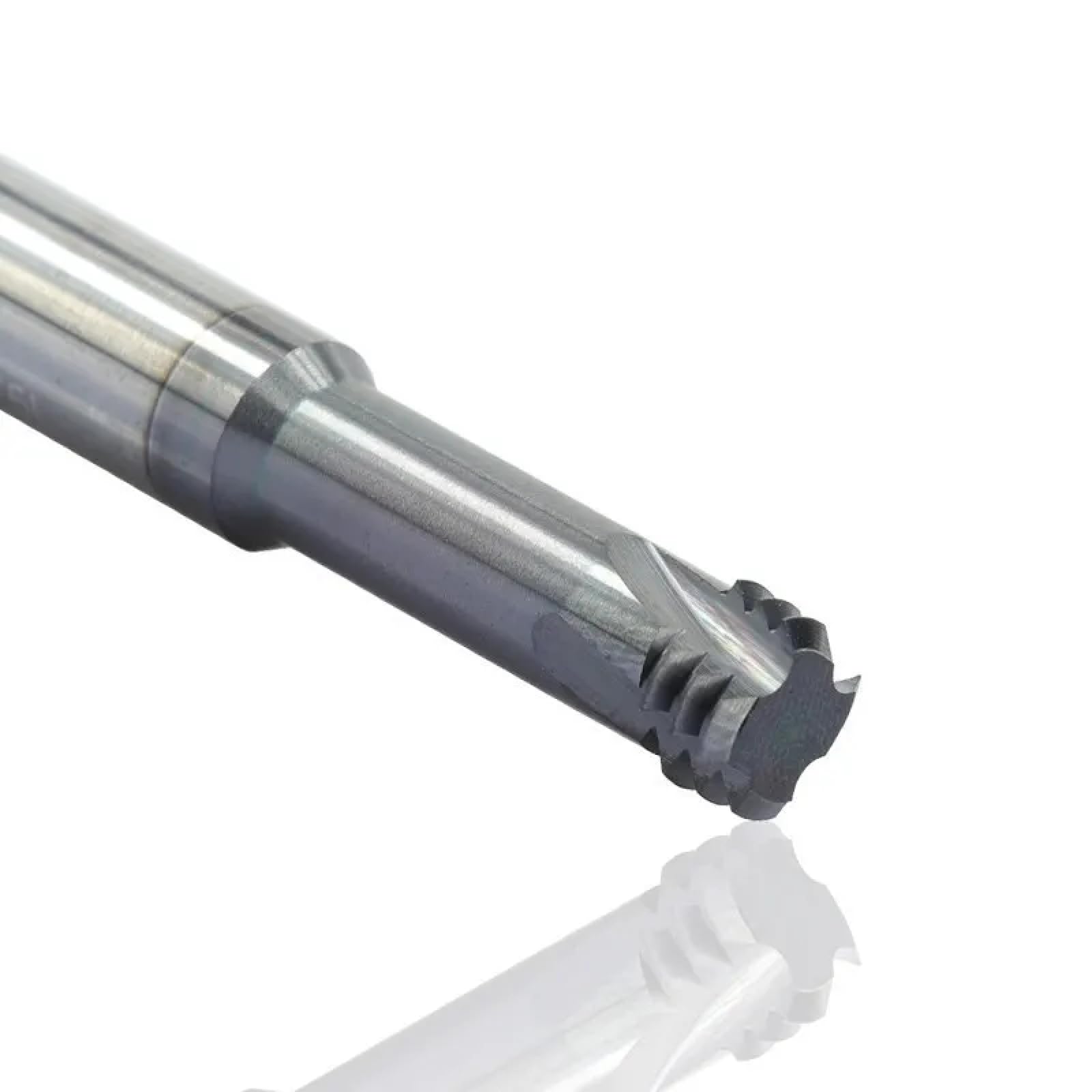 Broca Enrutadora De Carburo De Tungsteno 60D De 3 Flautas Para Corte De Aluminio Y Metal,M1x0,25xP4x50