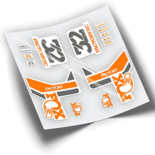 PEGATINEA Fiets Sticker Fox 32 Step CAST Series WP243-2