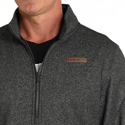 Cinch Men's Black 1/4 Zip Pullover4