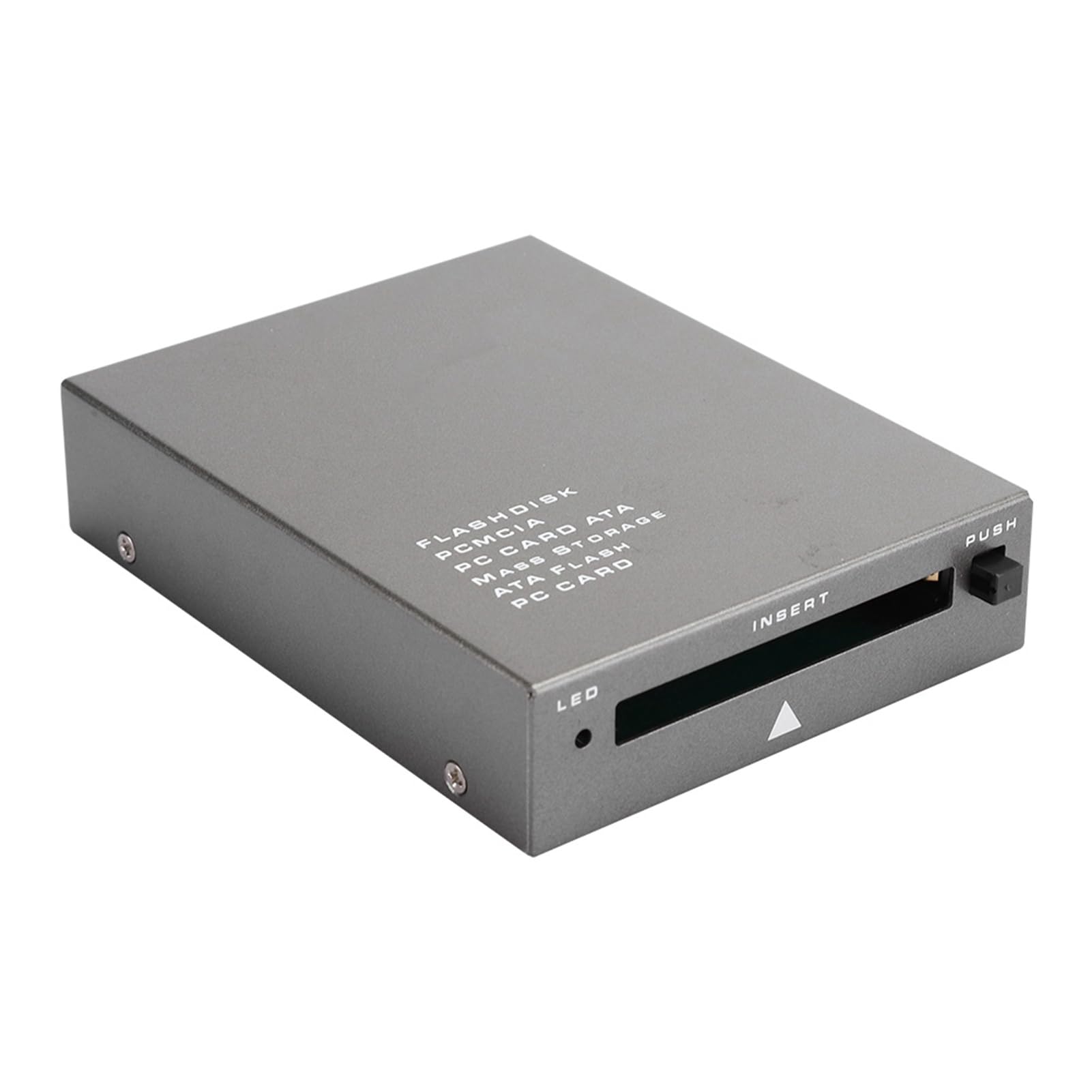 Dioche Lector de Tarjetas pcmcia RUSB2.0 - Adaptador de Tarjeta de Memoria Plug and Play de Alta Velocidad para PC - Soporta Capacidad de 20 MB-20 GB