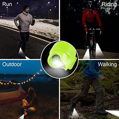 Headlights for Croc - 2Pcs LED Croc Lights Shoes Lights Croc Charm Croc Accessories, IP67 Waterproof for Adults and Kids - Hiking, Dog Waking & Camping Gear Essentials Clogs Accessories 6 51W7Fb+WMXL. AC