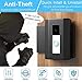 Bleu Clair Anti-Theft Doorbell Mount All Metal No Need to Drill Not Block Doorbell Motion Sensor Compatible with Ring & Other Video Doorbells for Home Rentals Office Room Apartment