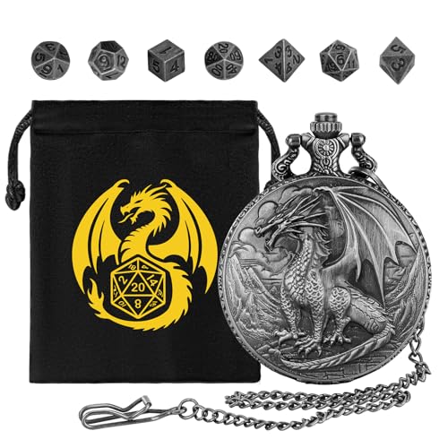COMPATTO E PORTATILE: Con la dimensione compatta di questo porta-dadi a tema drago in piedi, puoi portare comodamente il tuo set di dadi mini, ovunque le tue avventure ti portino, per assicurarti che le tue aspettative di gioco siano sempre a portata di mano