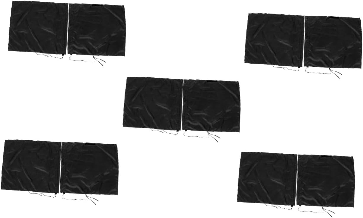 OUNONA 10sheets Car Side Window Sun Shade Curtain Auto Sunshade for Rear Side Heat Insulation Easy Installation Compact and Portable