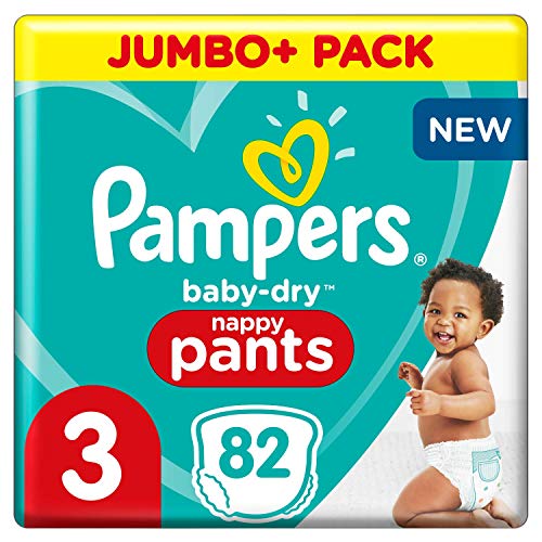 Pampers 81714234 - Baby-dry pants pantalones, unisex