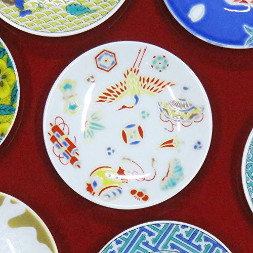 九谷焼 宝尽くし 豆皿セット