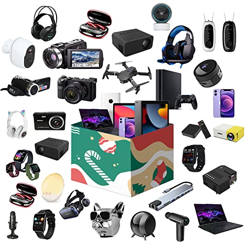 Liquidation Boxes Returns Lucky Gift Package For Electronic Products Random Products,There is A Chance to Open: Such As Drones, Smart Watches, Gamepads, Digital Cameras and More Anything Possible