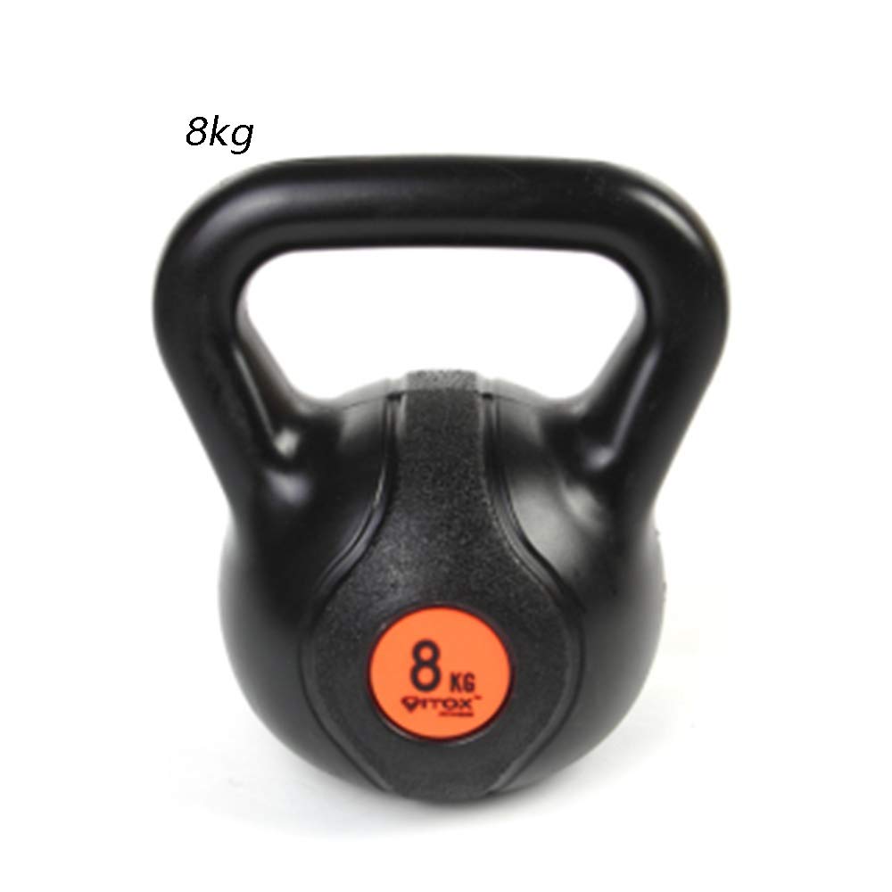 Kettlebells HUAHUA Protección del Medio Ambiente PP Kettlebell, 2 Kg-18 Kg, Fitness Culturismo Pesas Pesas Rusas, Resistente A La Presión, Gota Resistente, Durable (Size : 8kg)
