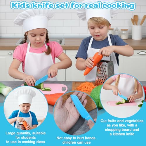 Set para niños con 40 utensilios plásticos de cocina miniatura 3