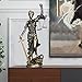 Dawbun 12.3 in Lady Justice Statue Scale of Justice Sculpture Blind Justice Figurine Law Office Decor for Desk Bookshelf Living Room Ldeal Gift for Lawyer Friends Who Long for Fairness and Justice