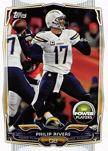 Philip Rivers 2014 Topps Power Players Football Card