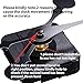 Hicarer 31 mm Quartz Clock Mechanism High Torque Long Shaft Clock Movement Wall Clock Movement Replacement with 2 Spade Hands for DIY Clock Repair Parts