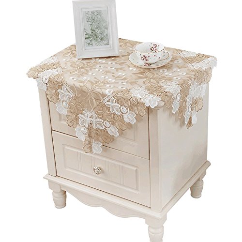 Nappe en dentelle vintage rectangulaire 120x180 cm pour table