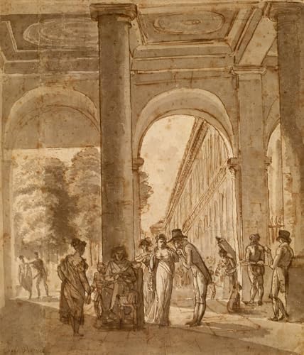 Impression d'affiches Palais Royal de Horace Vernet : Sublimez la Décoration de Votre Salon