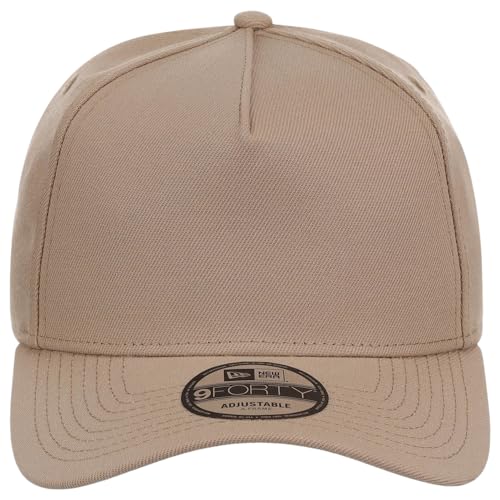 Image of New Era 9FORTY A-Frame Snapback - Blank Custom Cap with Performance Fit from the Icon of Sports and Streetwear Culture