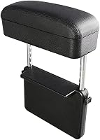 Organizator universal pentru cotieră consolă centrală auto Qirc, spațiu între scaune, suport pentru cot, negru 1