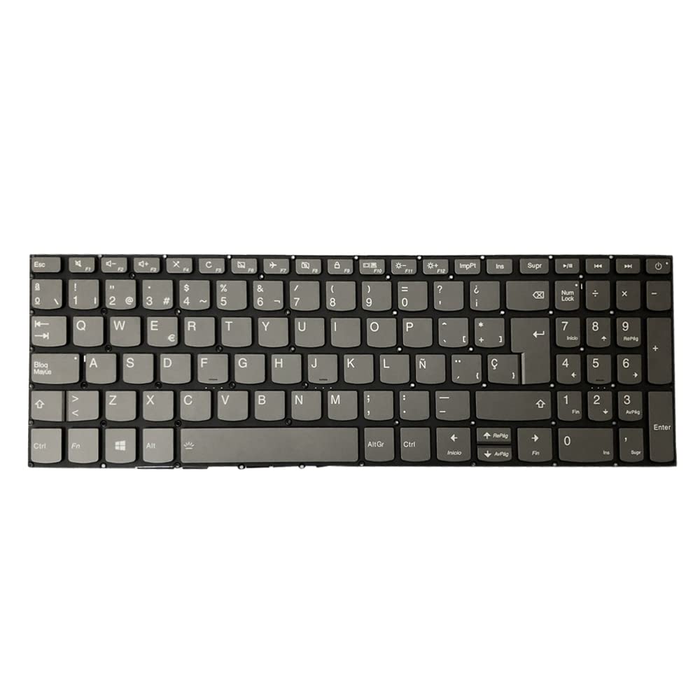 ZAHARA Teclado Español para Lenovo Ideapad 32015ABR 32015AST 32017IKB 32017ISK 13015AST 13015IKB L34015 L34017 PC5CPBSP Teclado retroiluminado