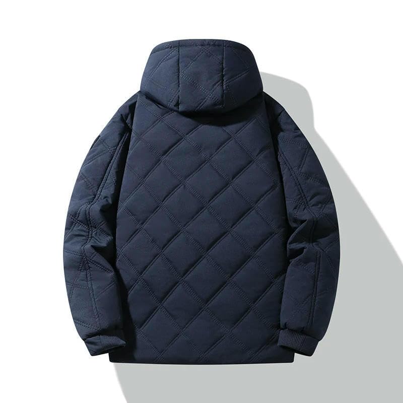Abrigo de invierno informal para paseos urbanos con capucha 5