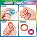 Sensory Toys Fidget Rings for Kids, 24 Pack Finger Spinner Rings for Kids with Autism, Quiet Fidgets for Classroom Prizes Stocking Stuffers Party Favors
